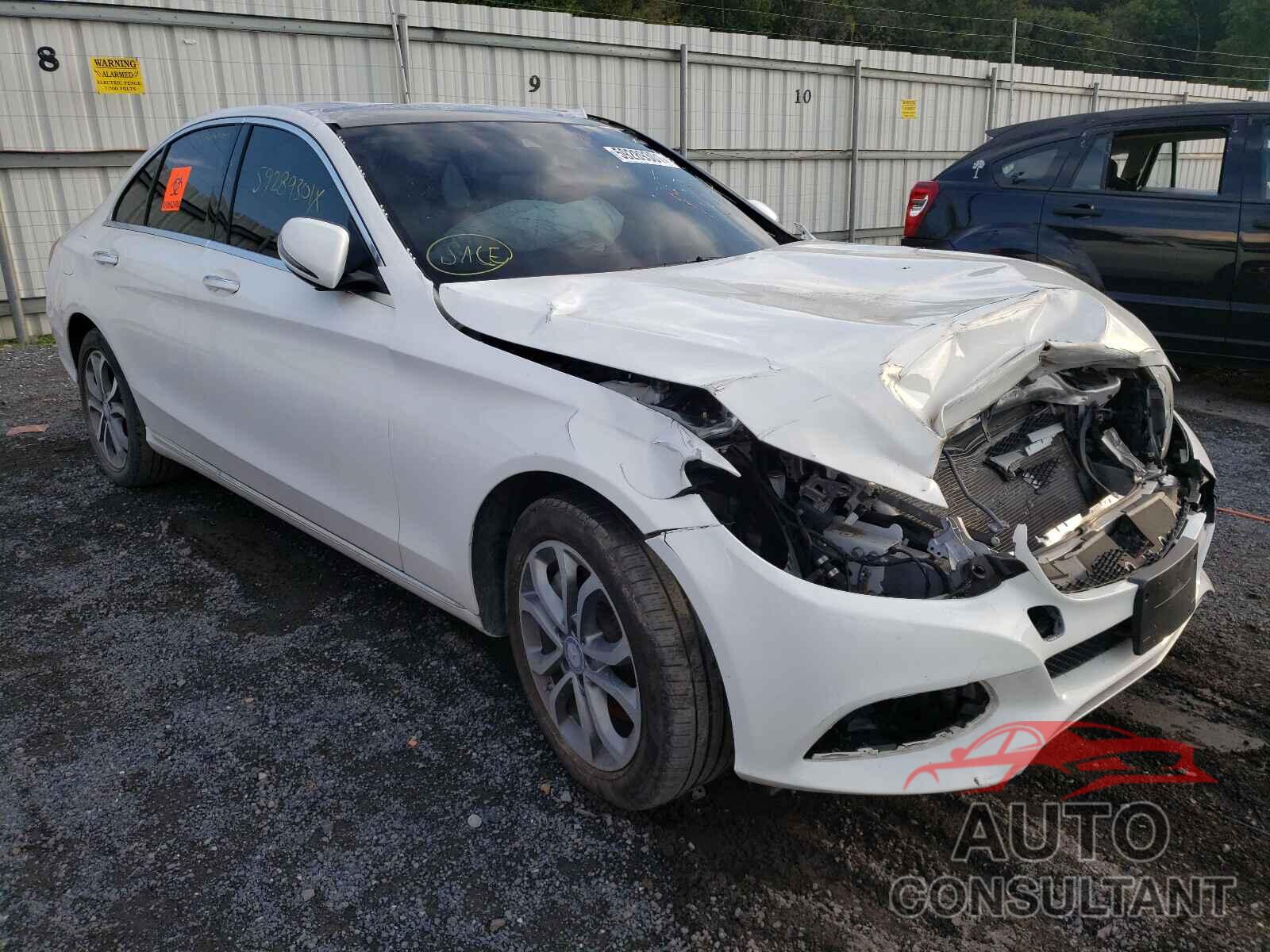 MERCEDES-BENZ C-CLASS 2017 - 55SWF4KB0HU203688