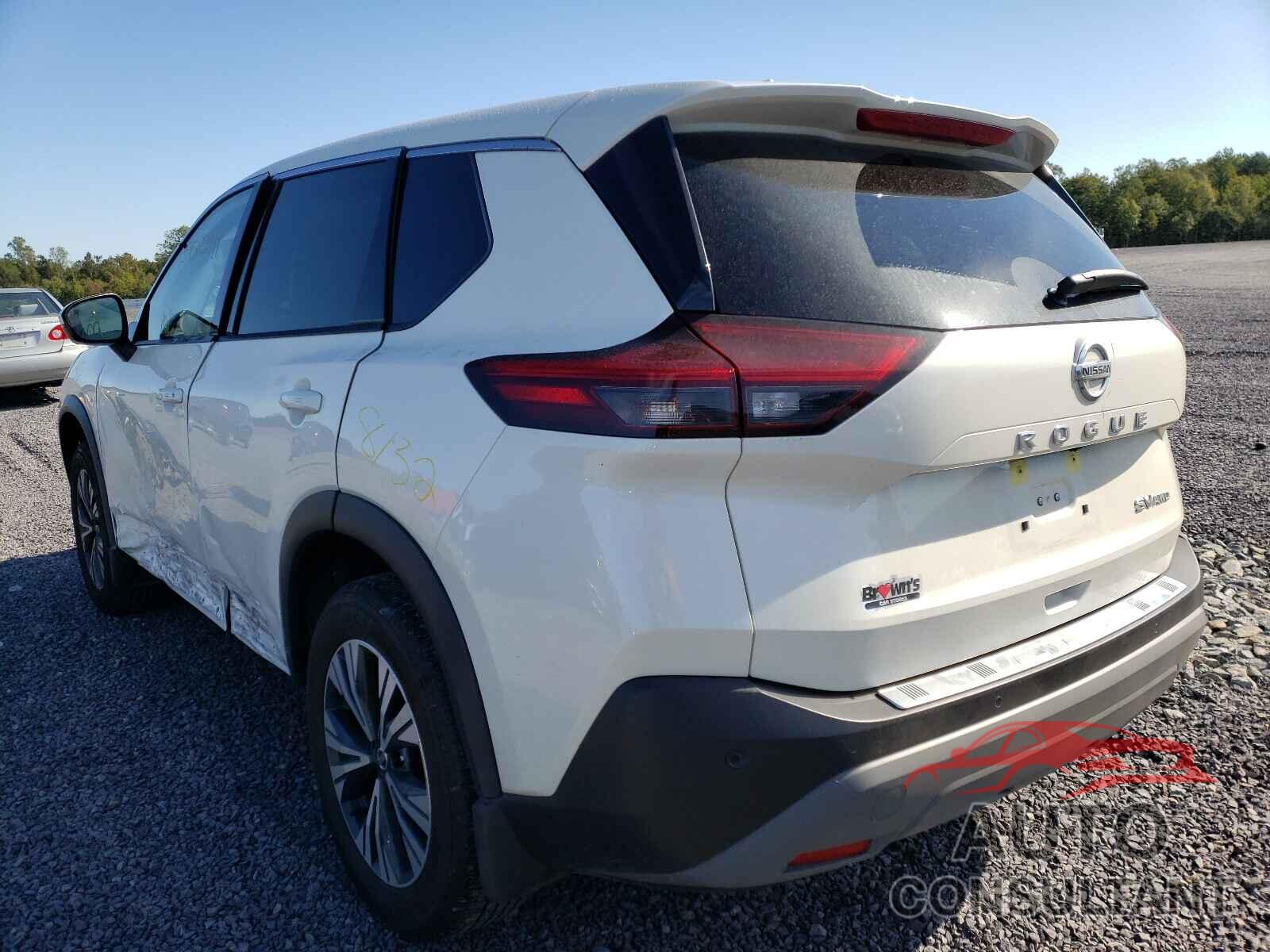 NISSAN ROGUE 2021 - JN8AT3BB7MW227477