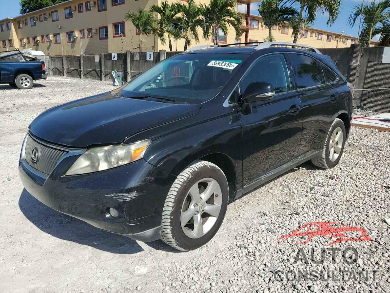 LEXUS RX350 2011 - 2T2ZK1BA9BC061655