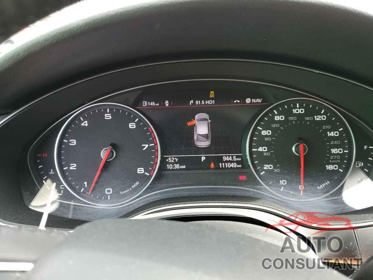 AUDI A7 2012 - WAUSGAFC5CN001354