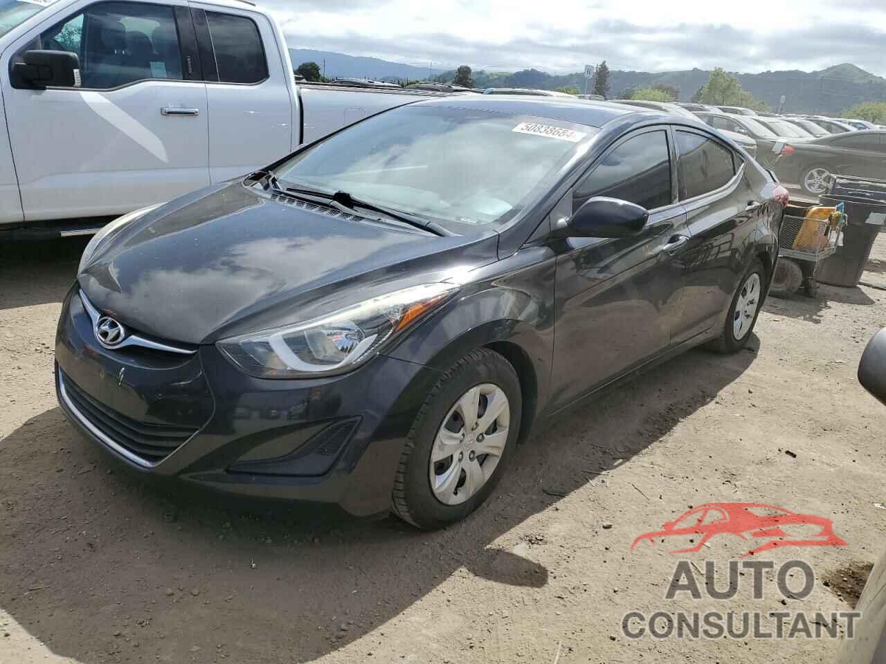 HYUNDAI ELANTRA 2016 - 5NPDH4AE5GH741849