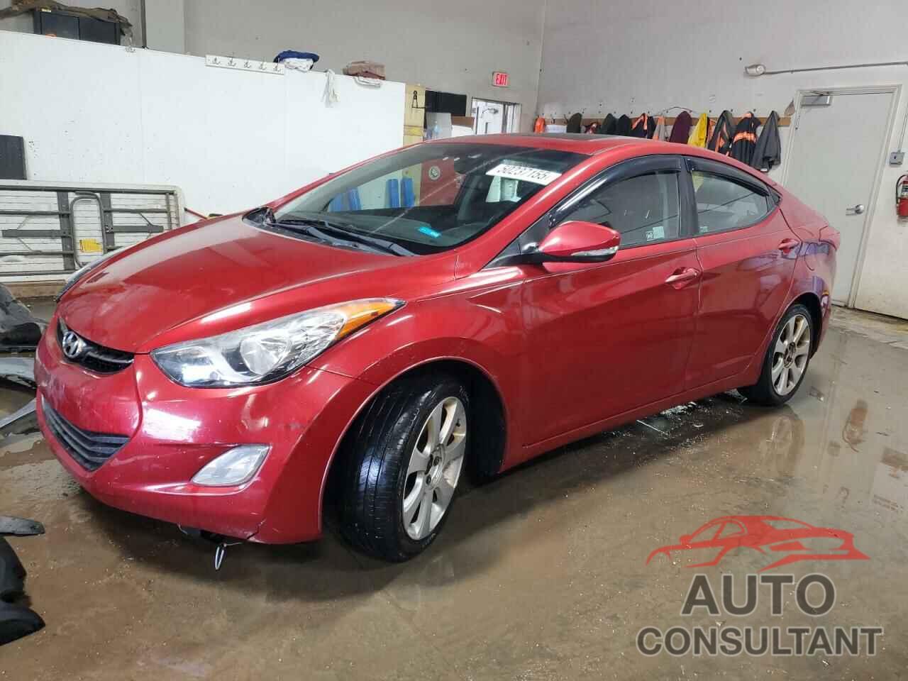 HYUNDAI ELANTRA 2012 - KMHDH4AEXCU372241