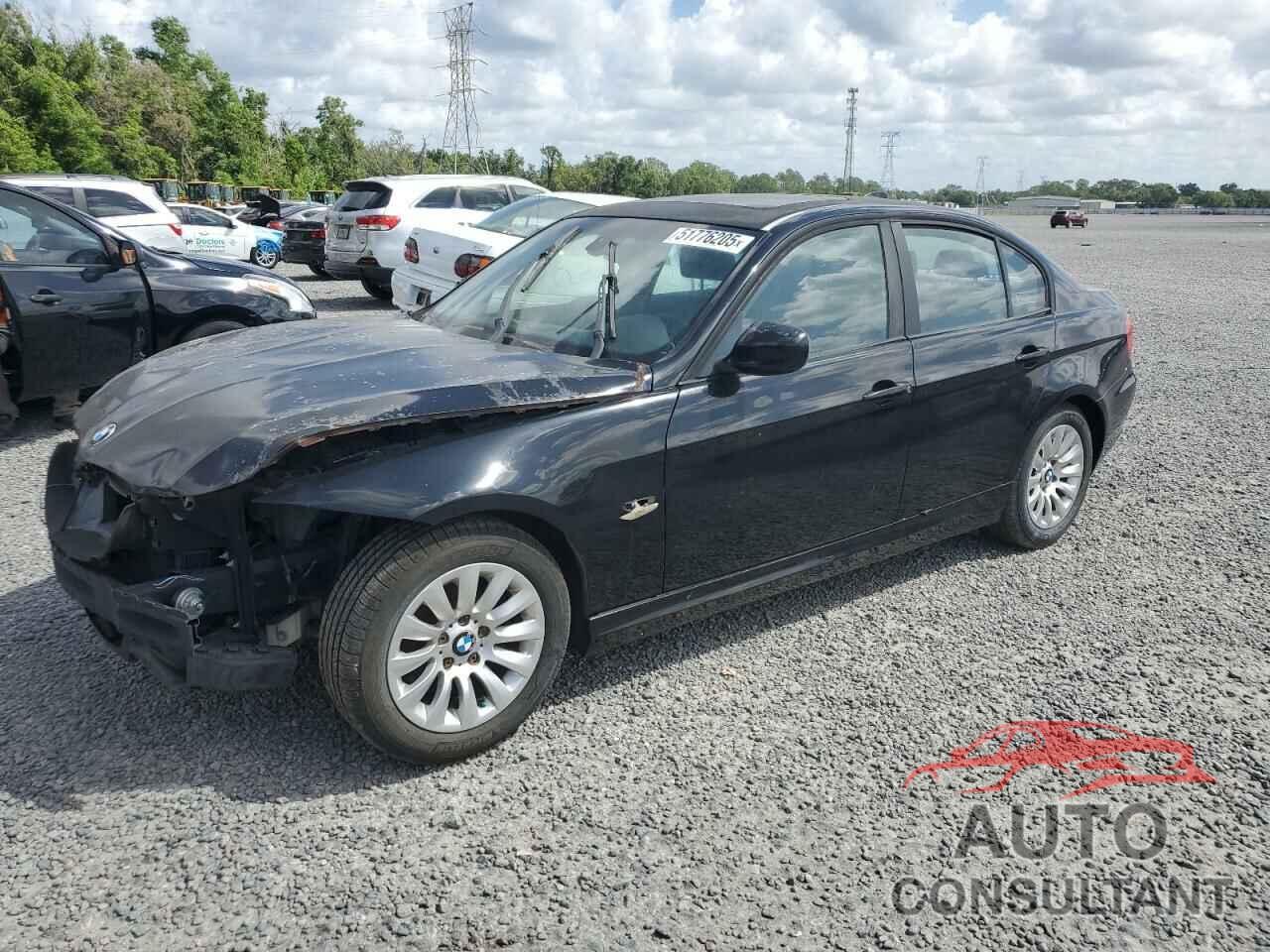 BMW 3 SERIES 2009 - WBAPH77519NM28190