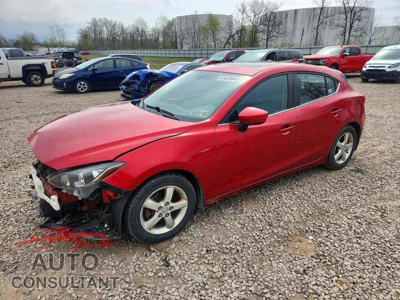 MAZDA 3 2014 - JM1BM1M72E1206464