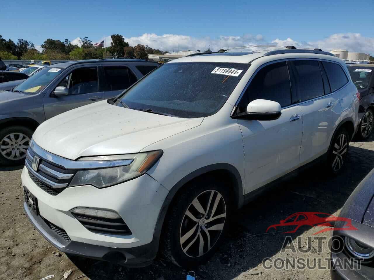 HONDA PILOT 2017 - 5FNYF5H97HB009955