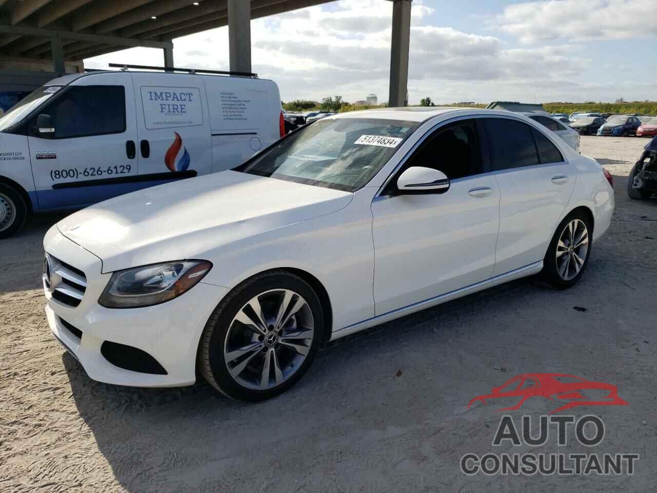 MERCEDES-BENZ C-CLASS 2018 - 55SWF4JB4JU236393