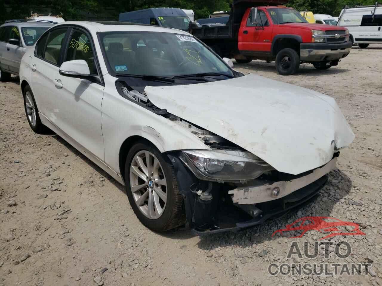 BMW 3 SERIES 2016 - WBA8A3C5XGK688352
