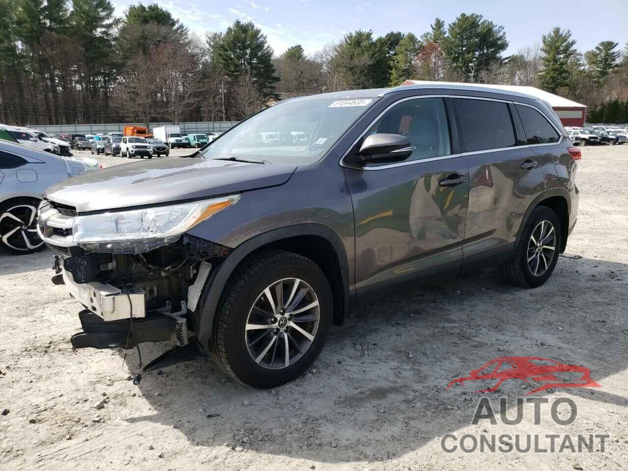 TOYOTA HIGHLANDER 2019 - 5TDJZRFHXKS603646
