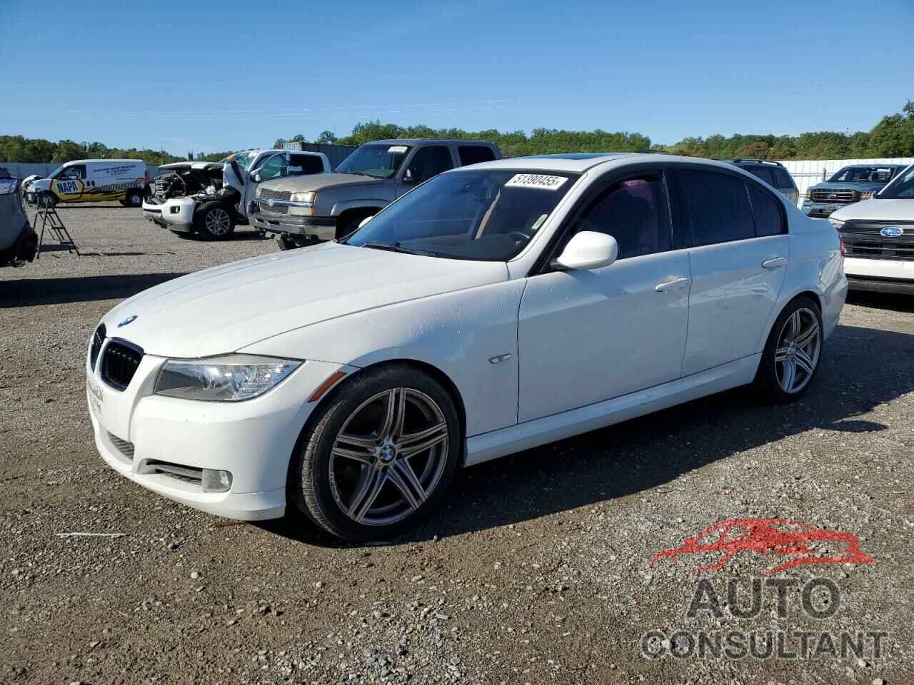 BMW 3 SERIES 2009 - WBAPH57539NM33671