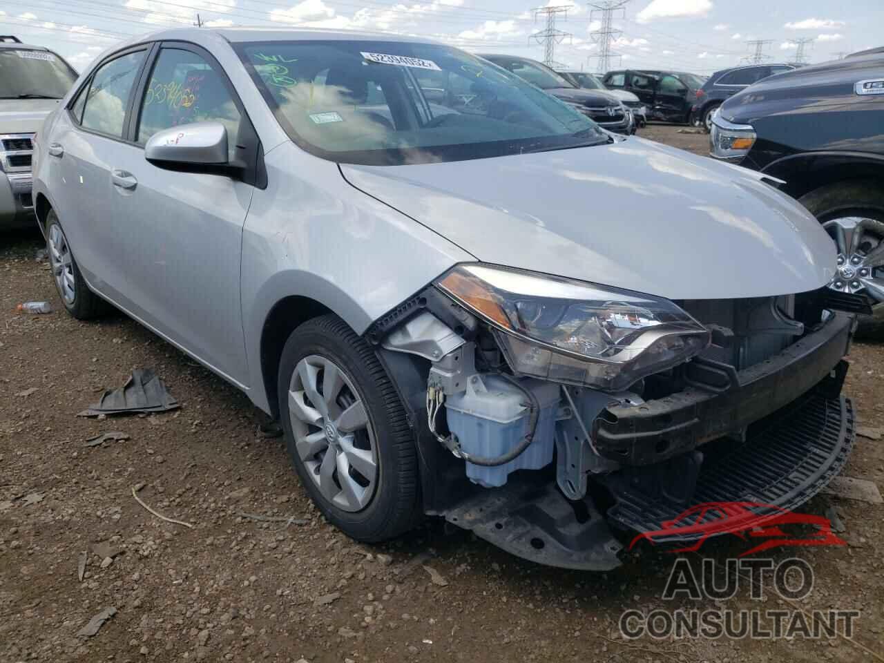 TOYOTA COROLLA 2016 - 2T1BURHE4GC684844