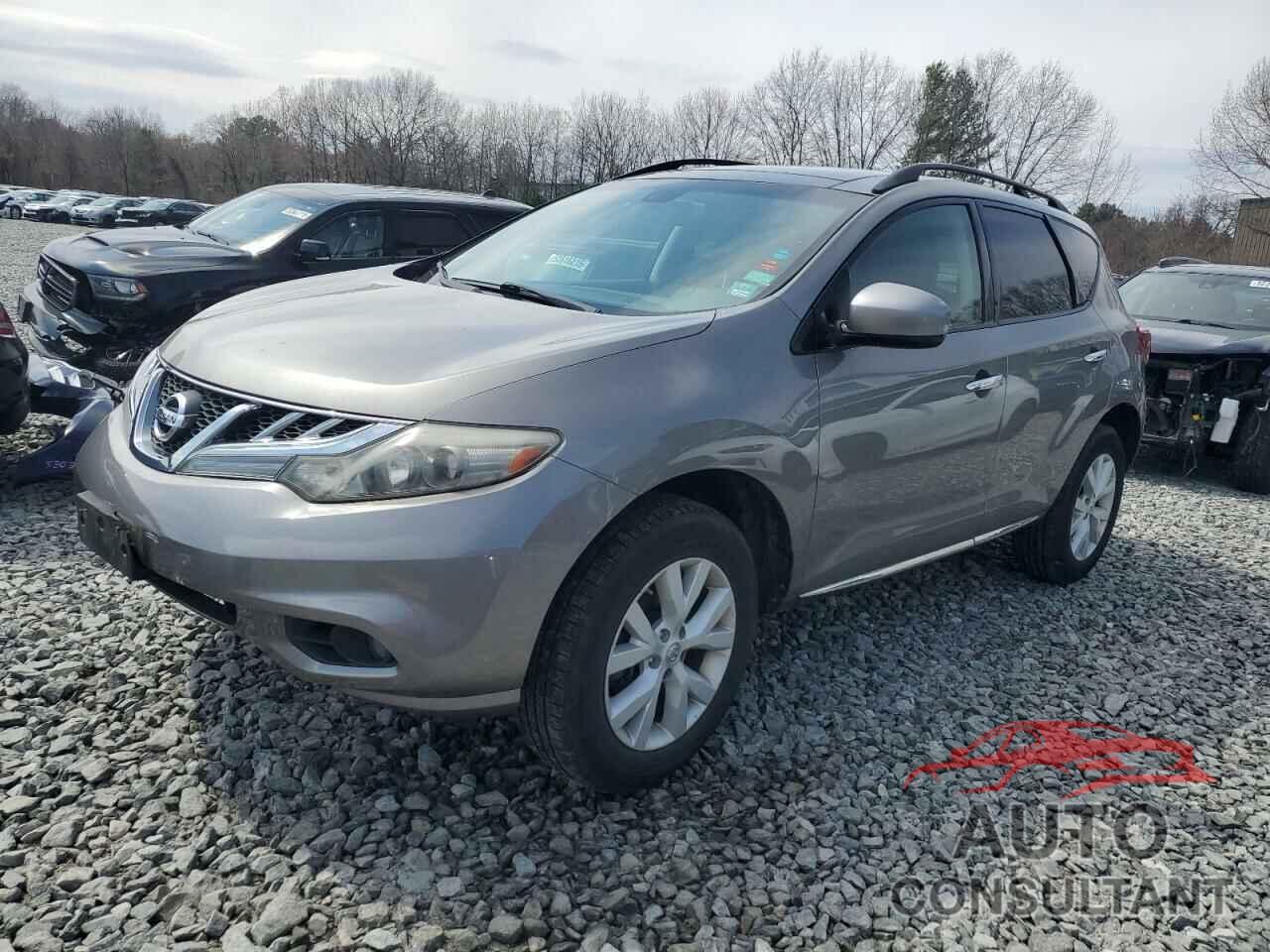 NISSAN MURANO 2011 - JN8AZ1MW2BW164188