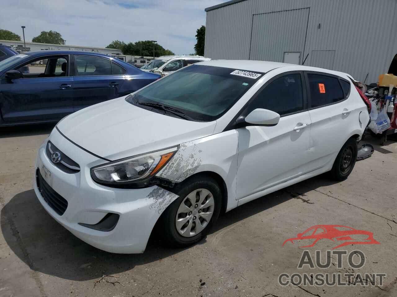 HYUNDAI ACCENT 2017 - KMHCT5AE1HU343234