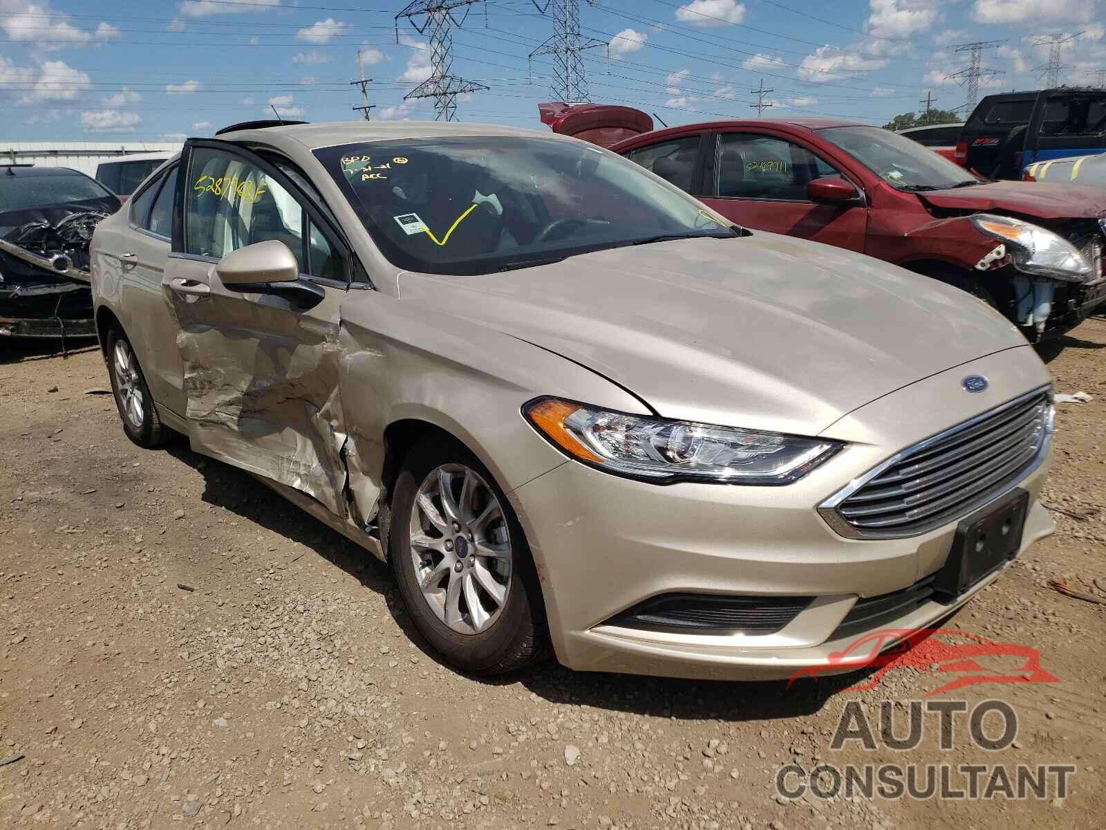 FORD FUSION 2017 - 3FA6P0G78HR393711