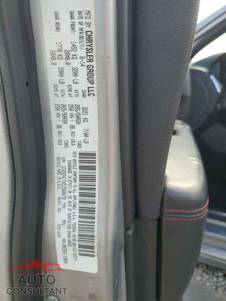 DODGE DURANGO 2014 - 1C4SDHCTXEC560678