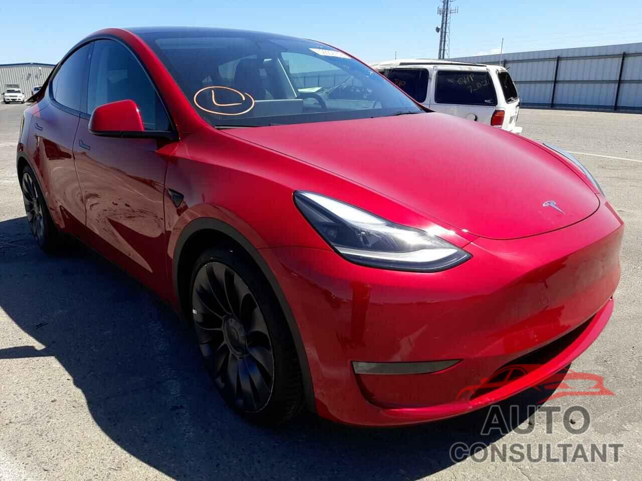 TESLA MODEL Y 2021 - 5YJYGDEF3MF211932
