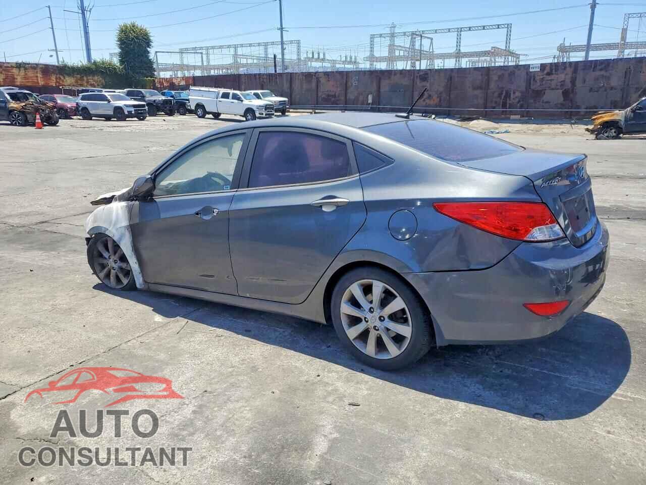 HYUNDAI ACCENT 2013 - KMHCU4AE0DU283934