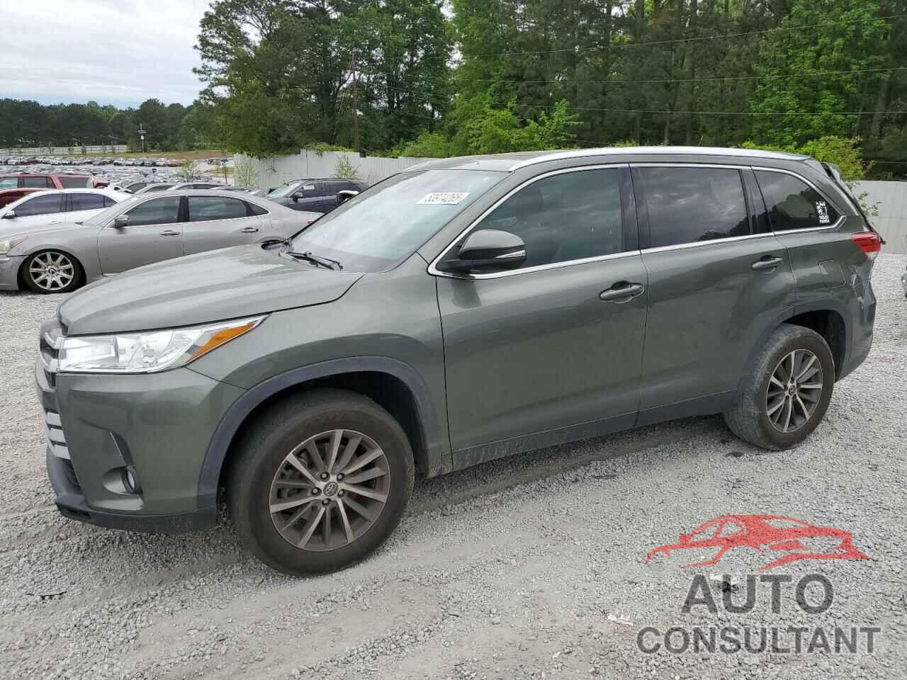 TOYOTA HIGHLANDER 2019 - 5TDKZRFH2KS363173