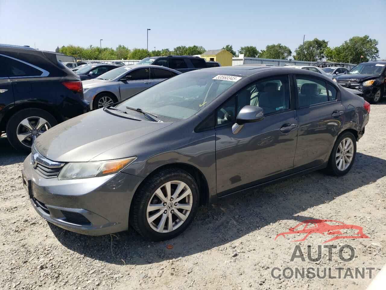 HONDA CIVIC 2012 - 2HGFB2F88CH566454