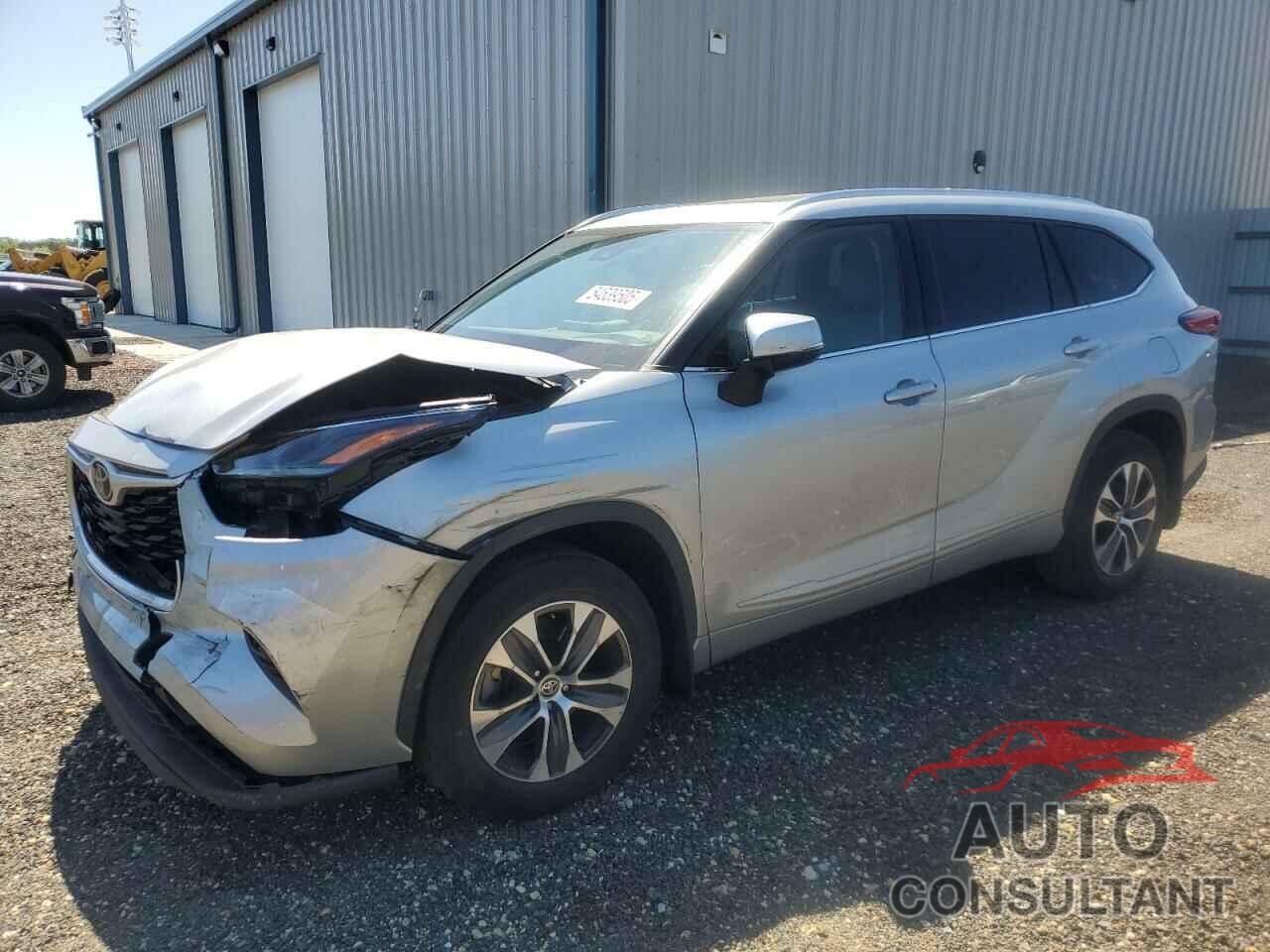 TOYOTA HIGHLANDER 2021 - 5TDGZRBH3MS074401