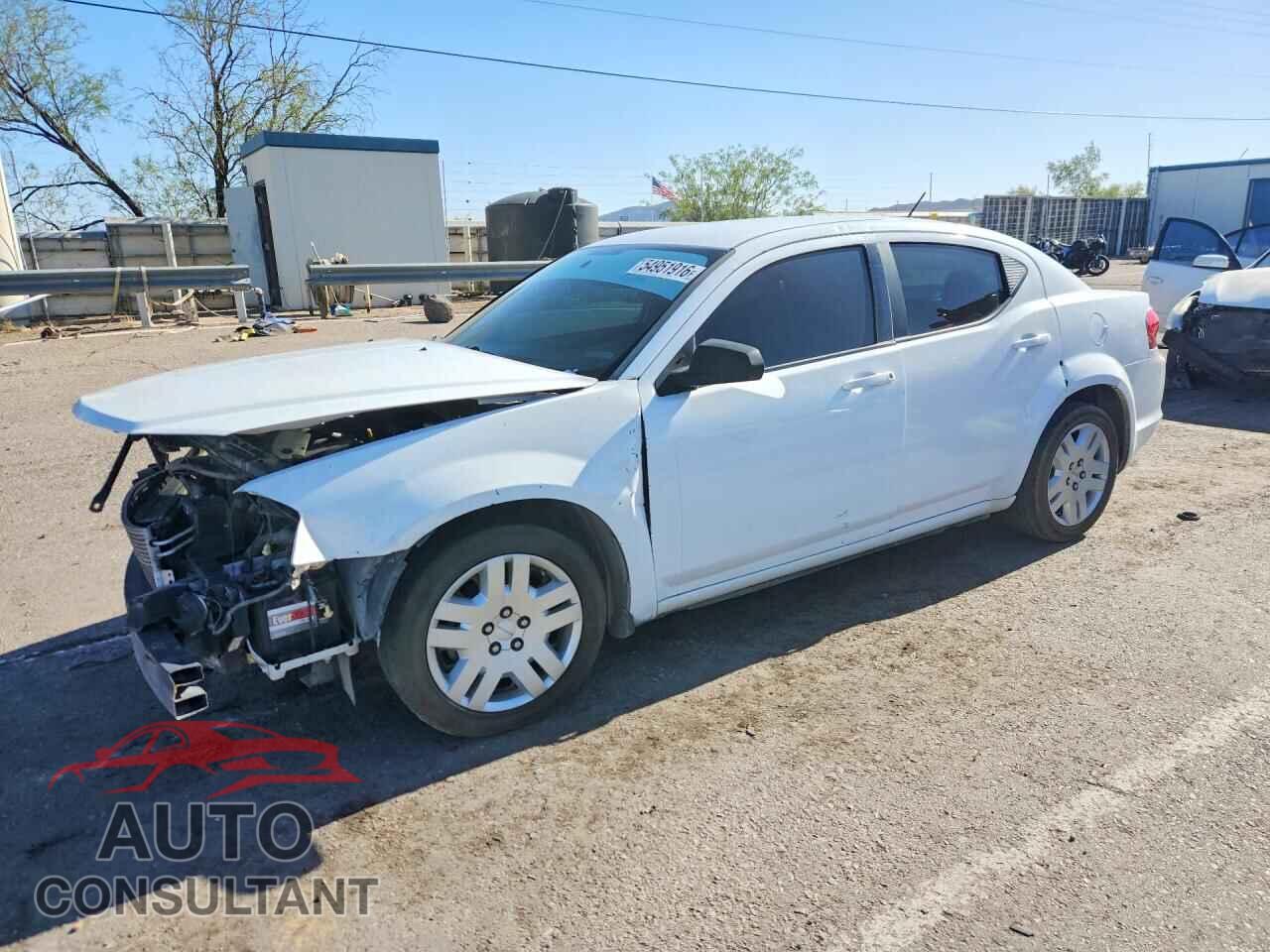 DODGE AVENGER 2013 - 1C3CDZAB2DN541103