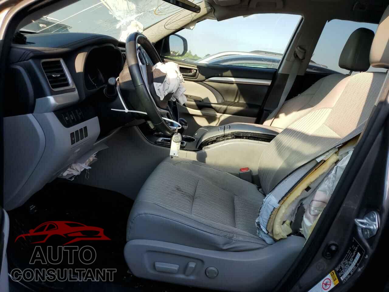 TOYOTA HIGHLANDER 2017 - 5TDBZRFH6HS484507