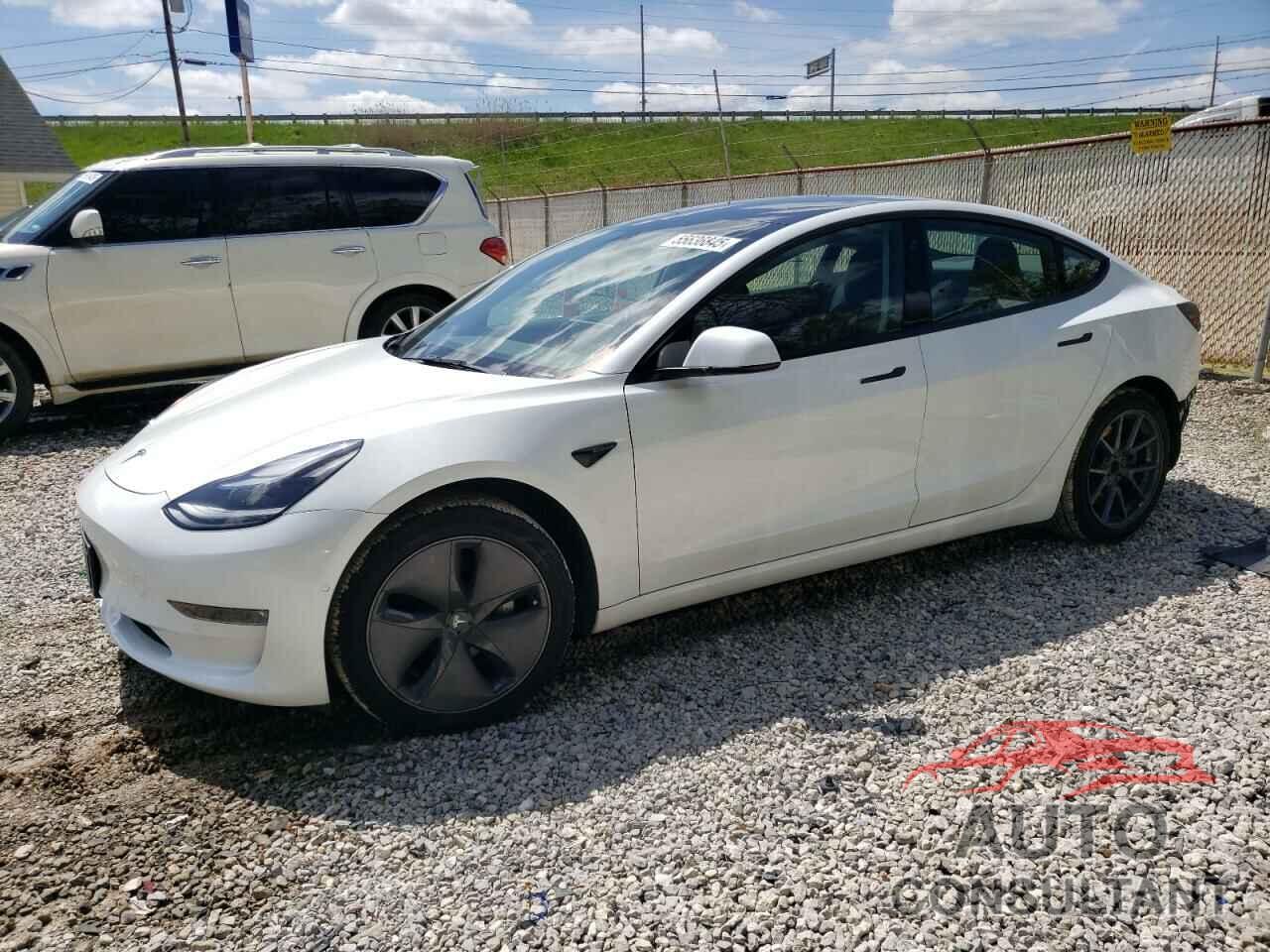 TESLA MODEL 3 2022 - 5YJ3E1EB6NF184352
