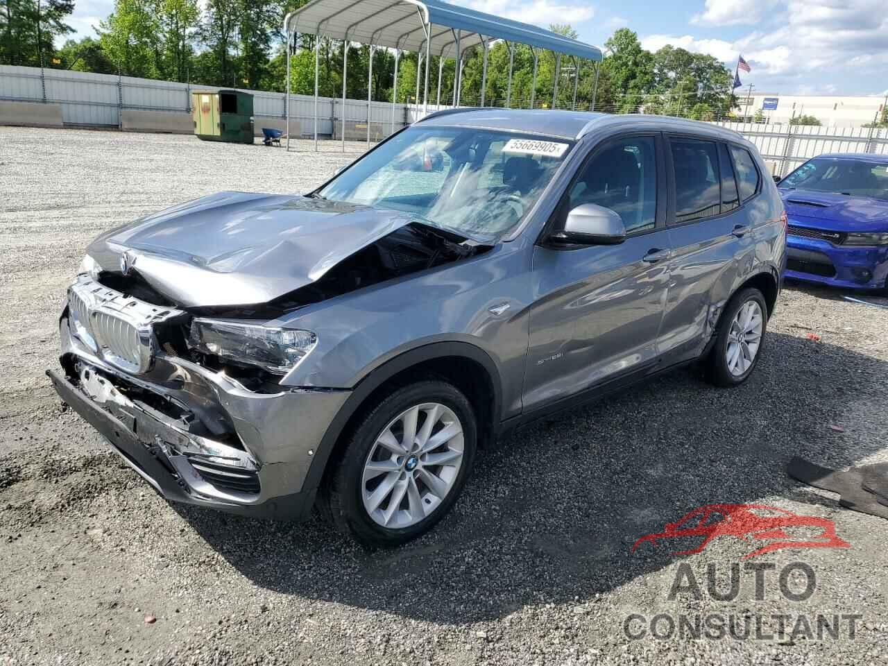 BMW X3 2017 - 5UXWZ7C35H0X39731