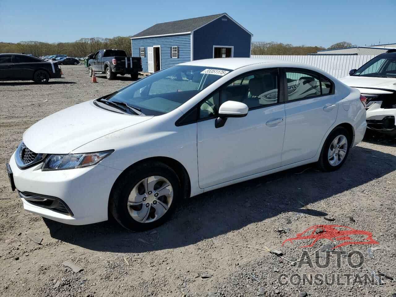 HONDA CIVIC 2014 - 2HGFB2F57EH509316