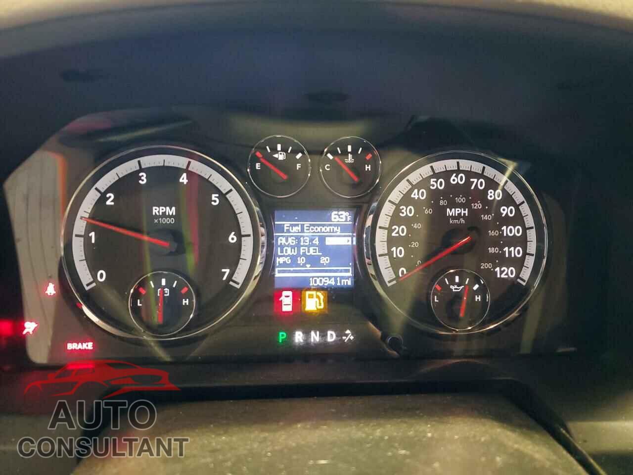 DODGE RAM 2500 2012 - 3C6TD5HTXCG269031