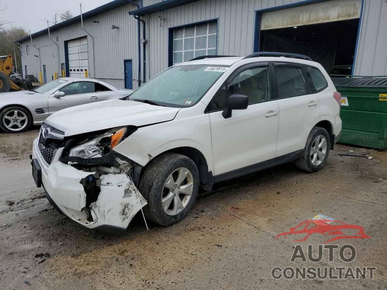 SUBARU FORESTER 2016 - JF2SJABC0GH541663
