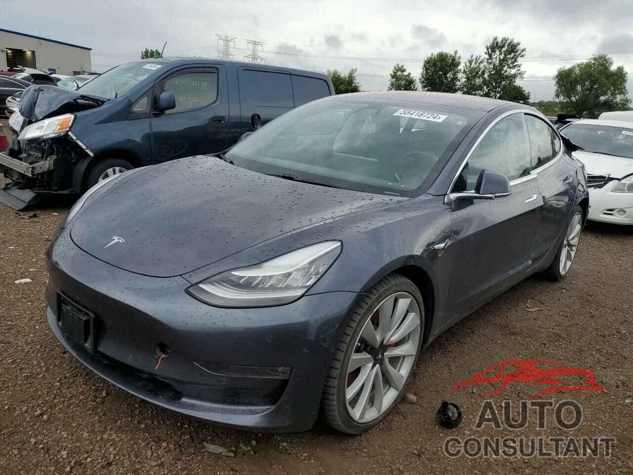 TESLA MODEL 3 2018 - 5YJ3E1EB4JF072921