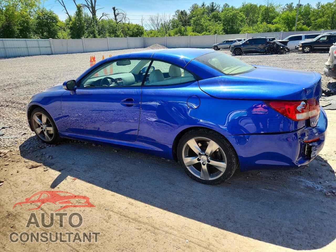 LEXUS IS 2010 - JTHFF2C2XA2502259