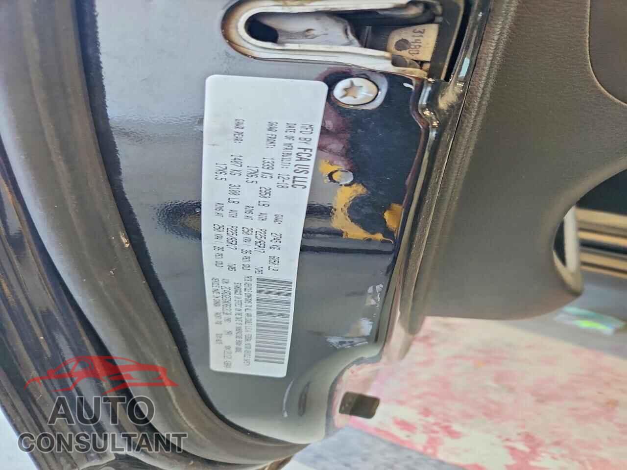 DODGE CARAVAN 2019 - 2C4RDGEGXKR612130