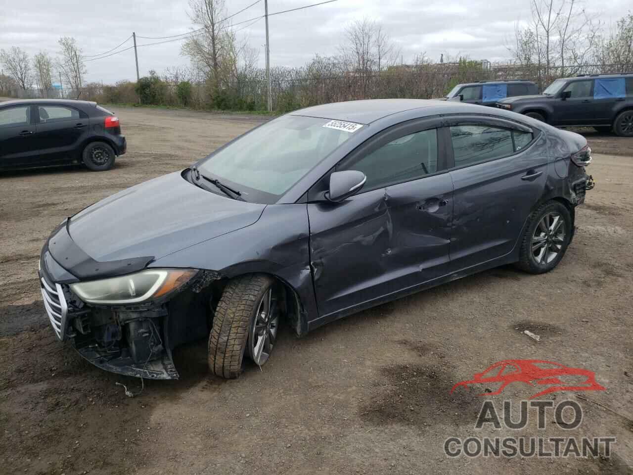 HYUNDAI ELANTRA 2017 - KMHD84LF5HU420435