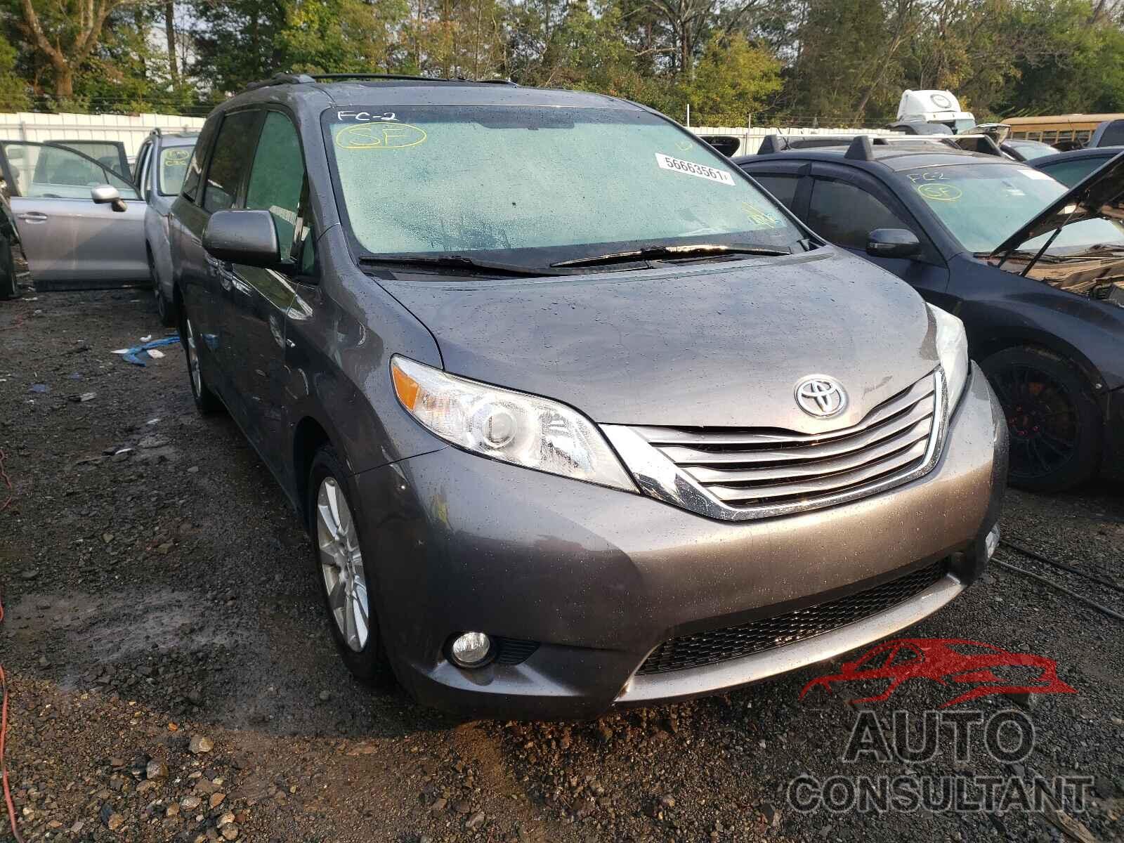 TOYOTA SIENNA 2017 - 5TDDZ3DC6HS153925