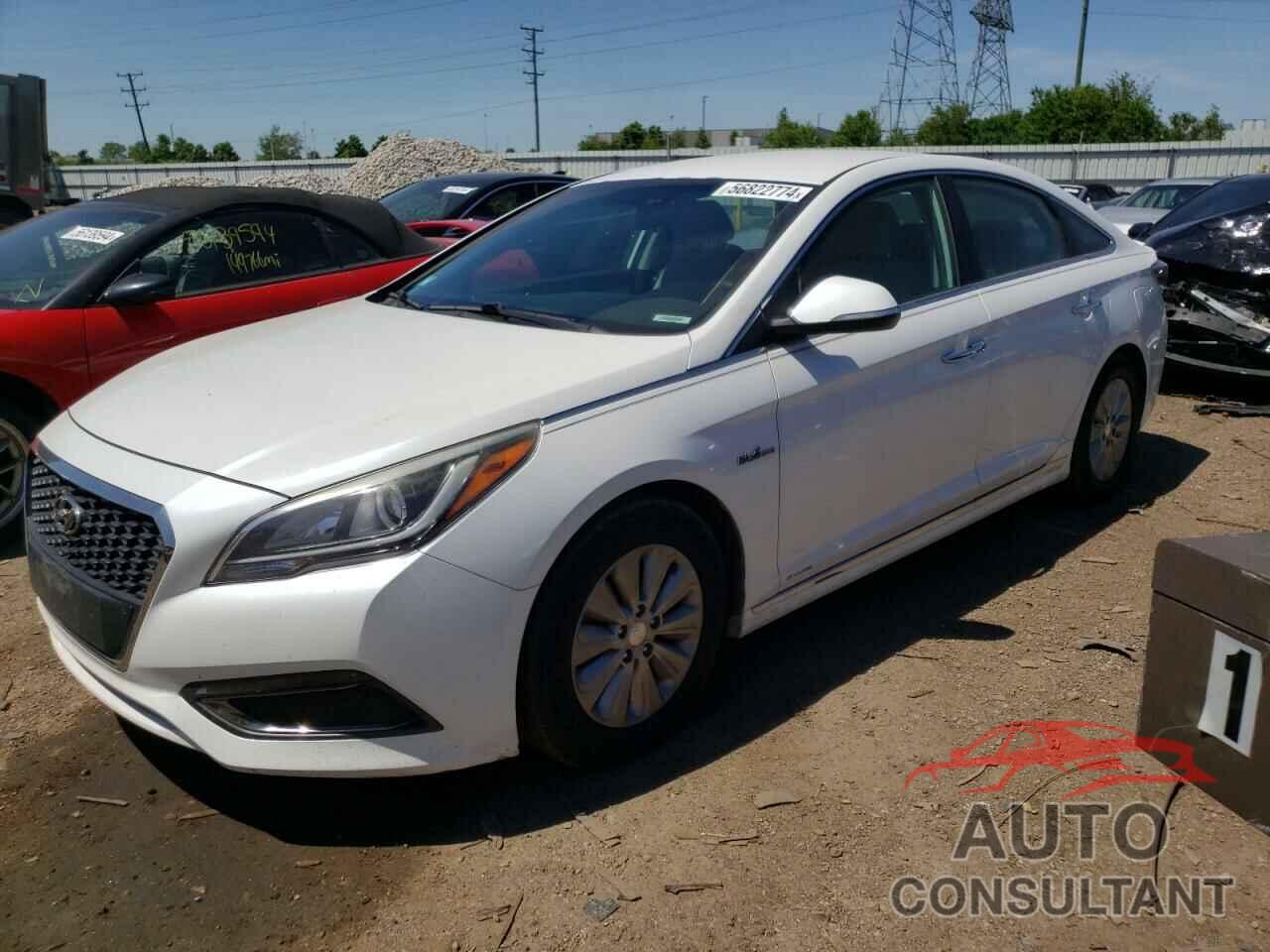 HYUNDAI SONATA 2016 - KMHE24L17GA021682