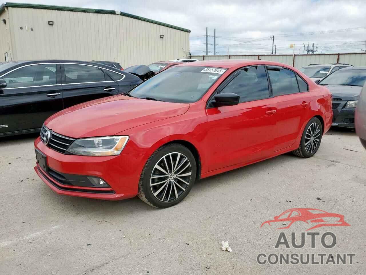 VOLKSWAGEN JETTA 2016 - 3VWD17AJ9GM339049