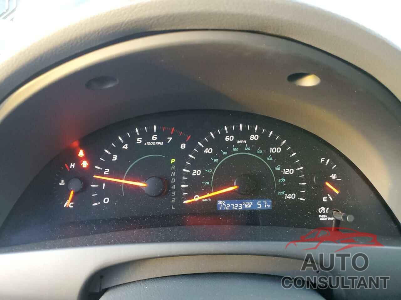 TOYOTA CAMRY 2009 - 4T4BE46K29R087885