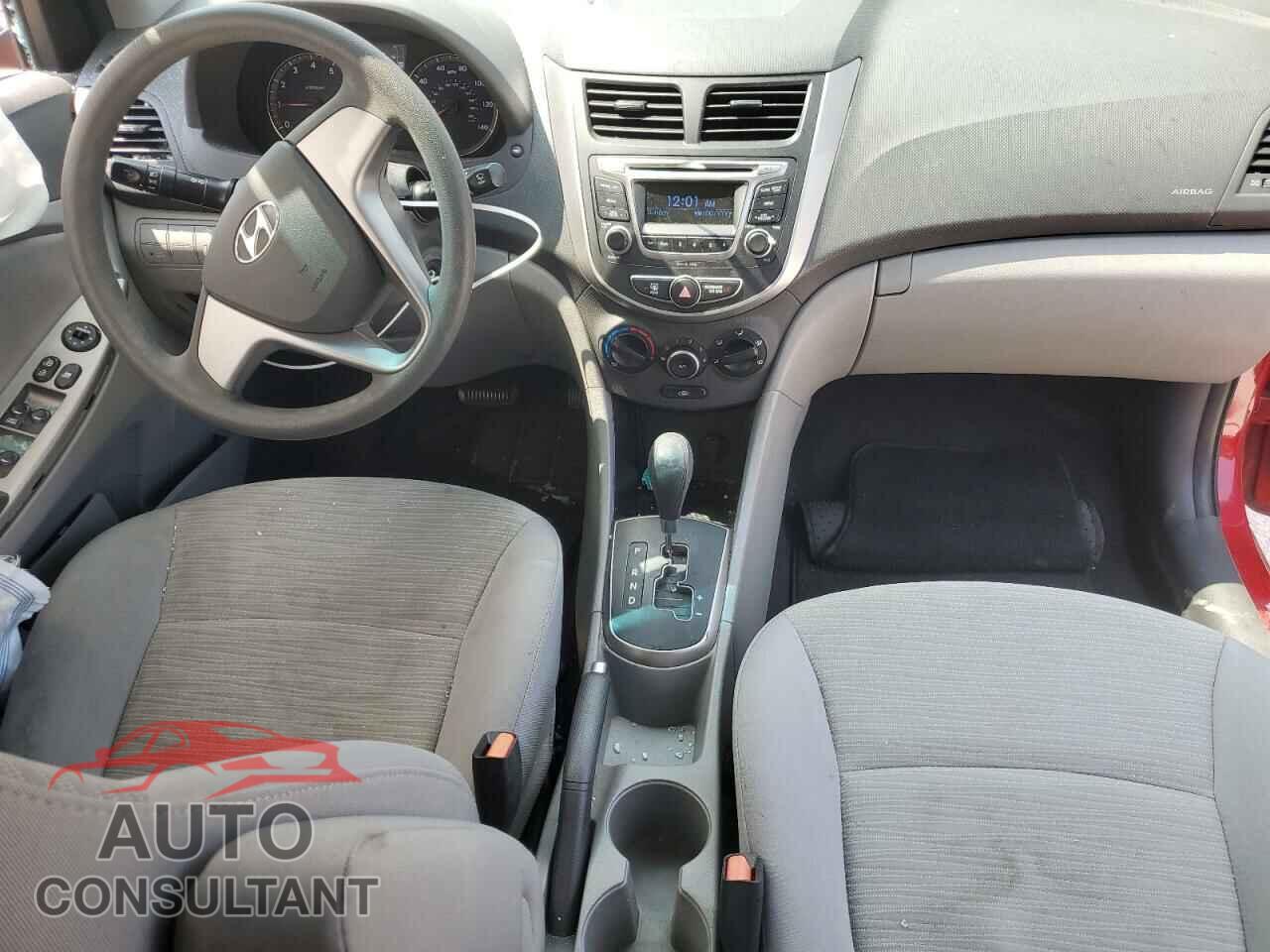HYUNDAI ACCENT 2017 - KMHCT4AEXHU245698