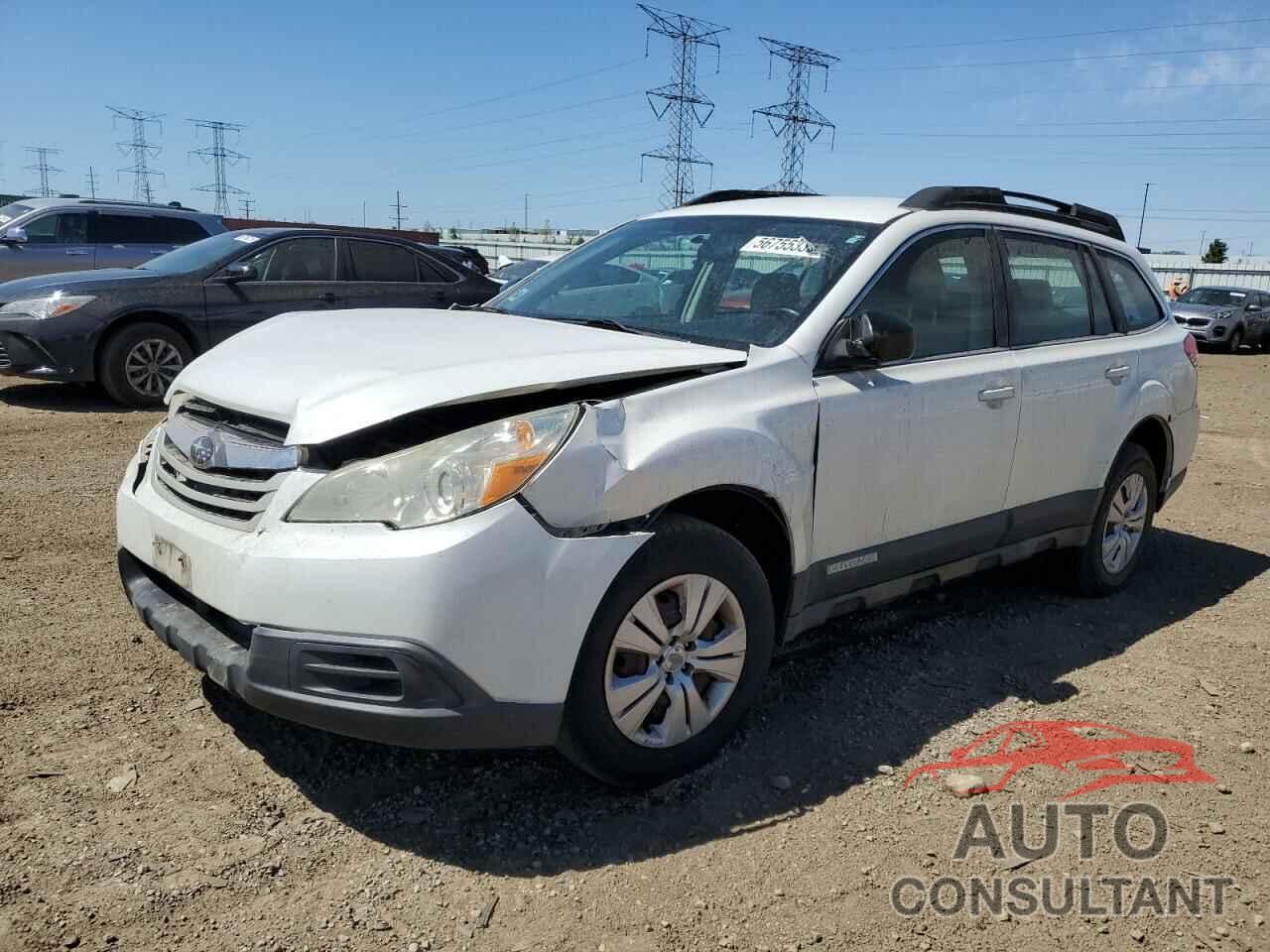 SUBARU OUTBACK 2011 - 4S4BRCACXB3438773