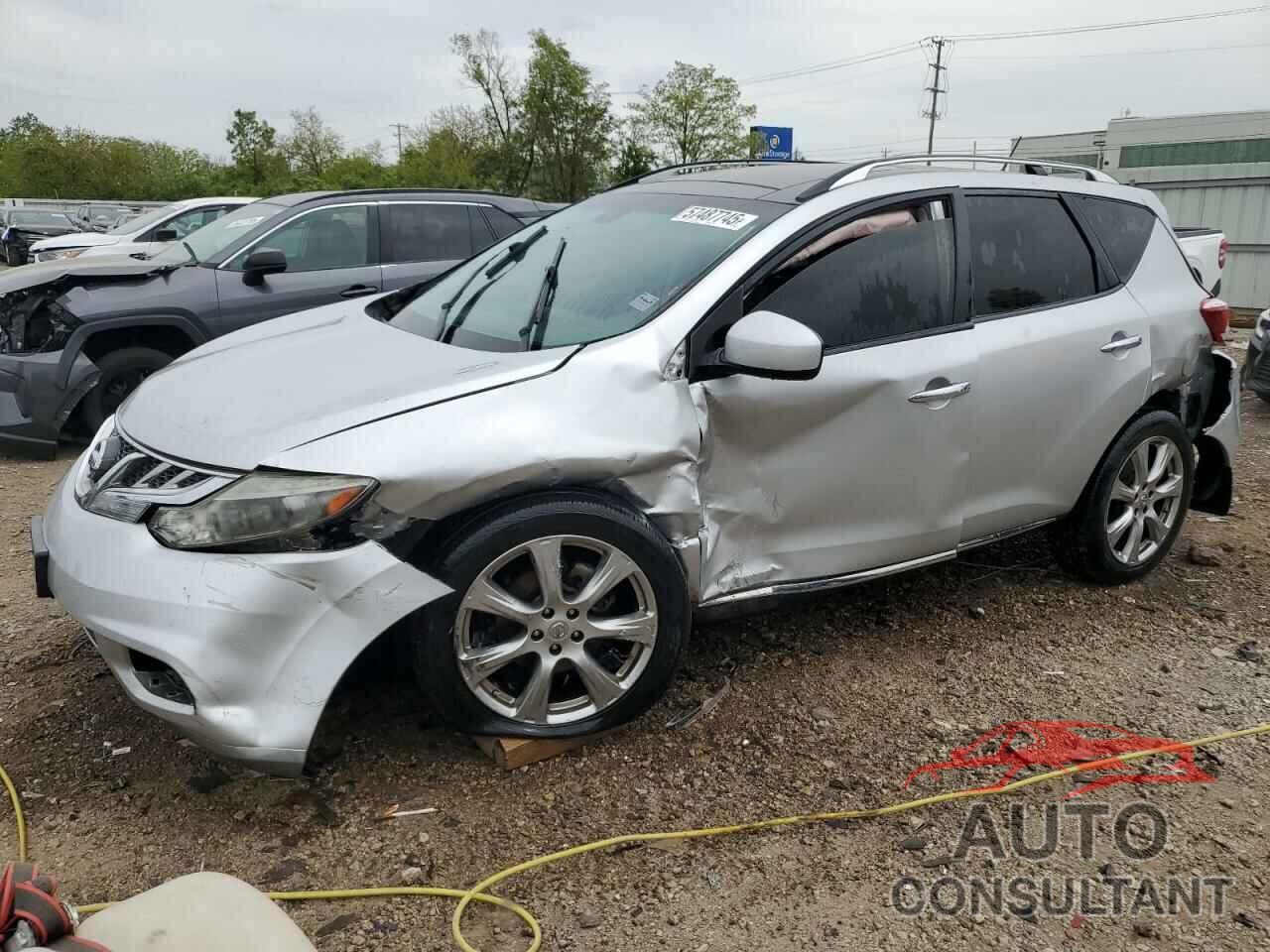 NISSAN MURANO 2012 - JN8AZ1MW6CW240528