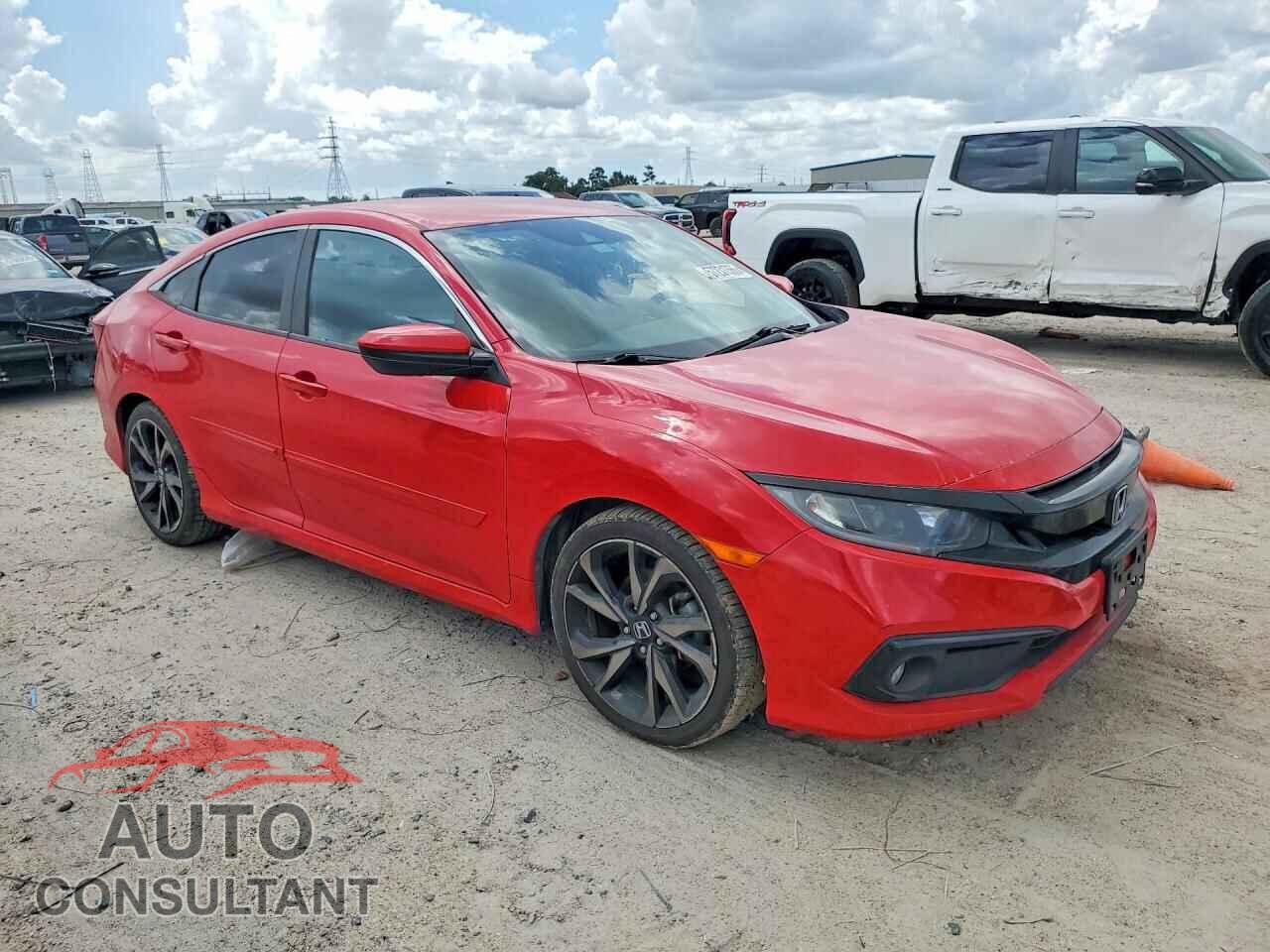 HONDA CIVIC 2019 - 2HGFC2F88KH527164