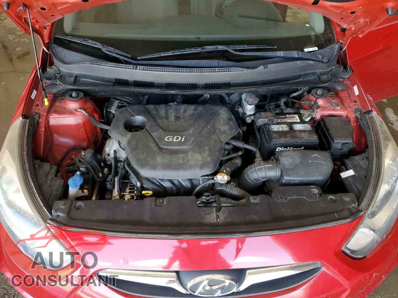 HYUNDAI ACCENT 2012 - KMHCT5AE9CU021465