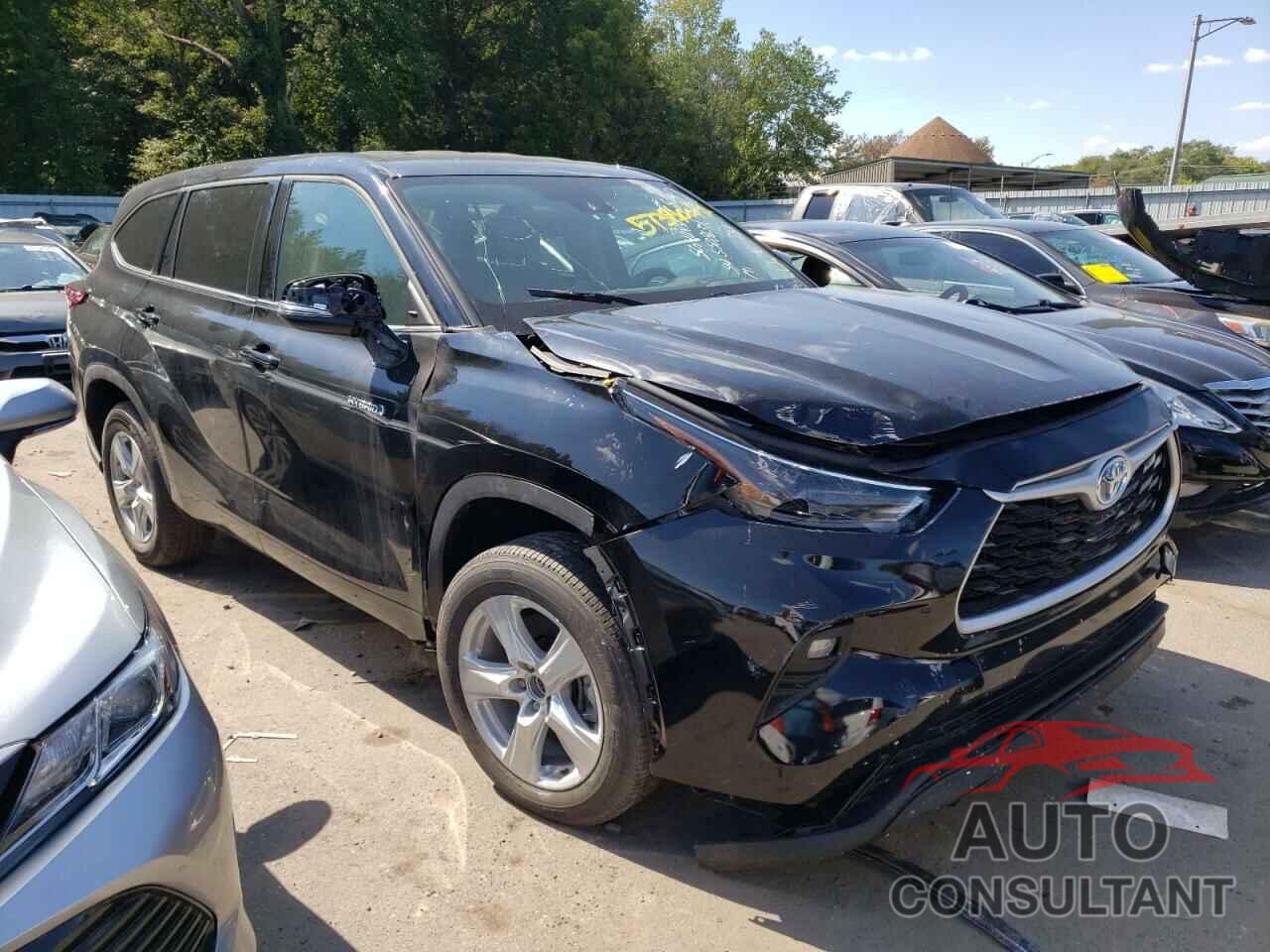 TOYOTA HIGHLANDER 2021 - 5TDZARAHXMS508637