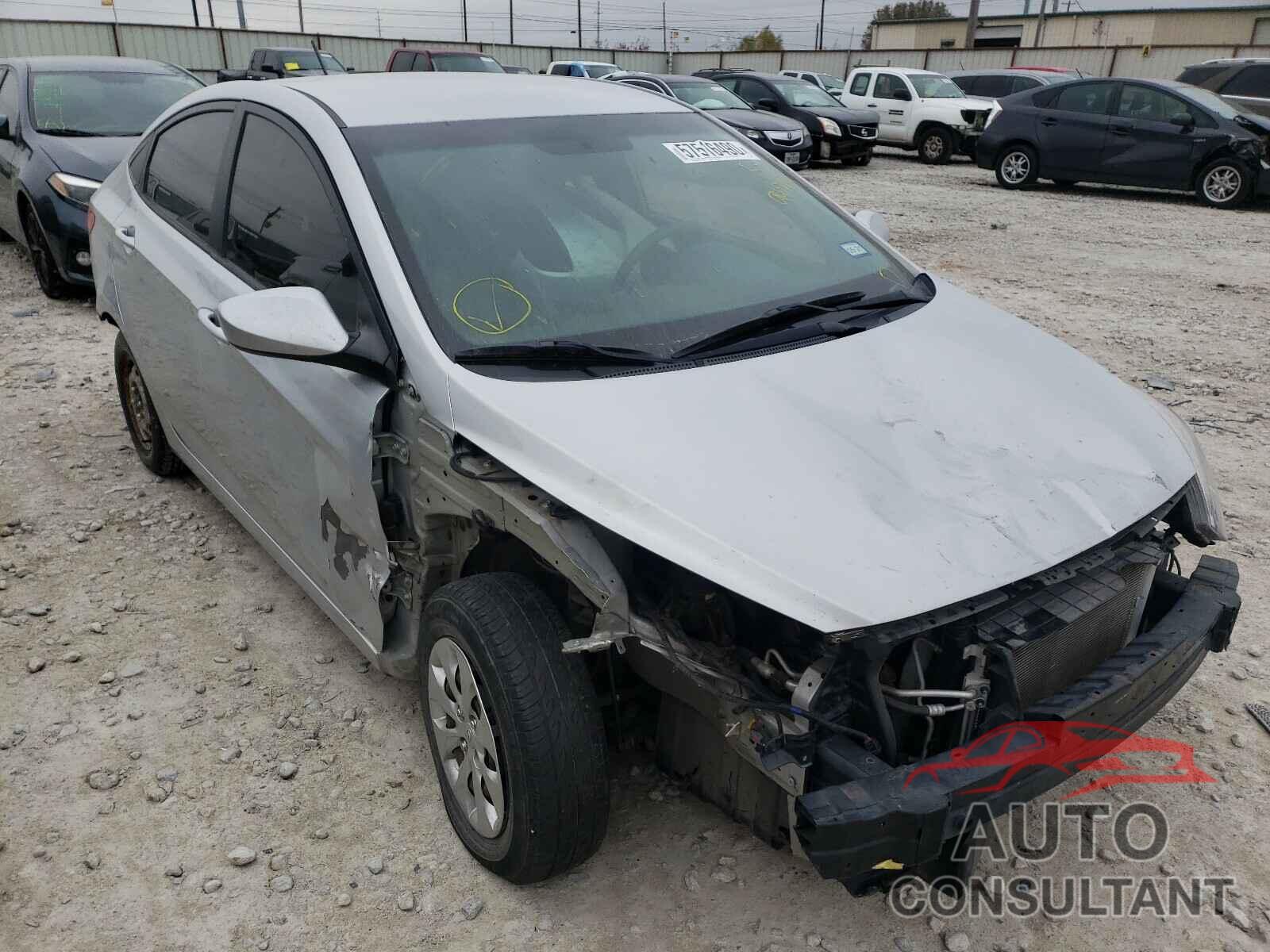 HYUNDAI ACCENT 2016 - KMHCT4AE9GU947140