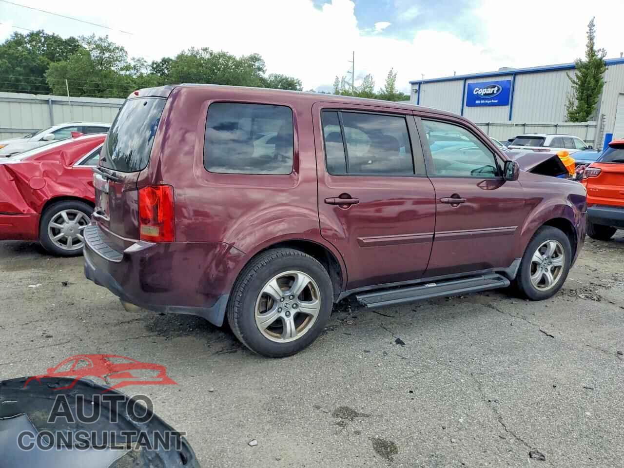 HONDA PILOT 2012 - 5FNYF3H59CB018358