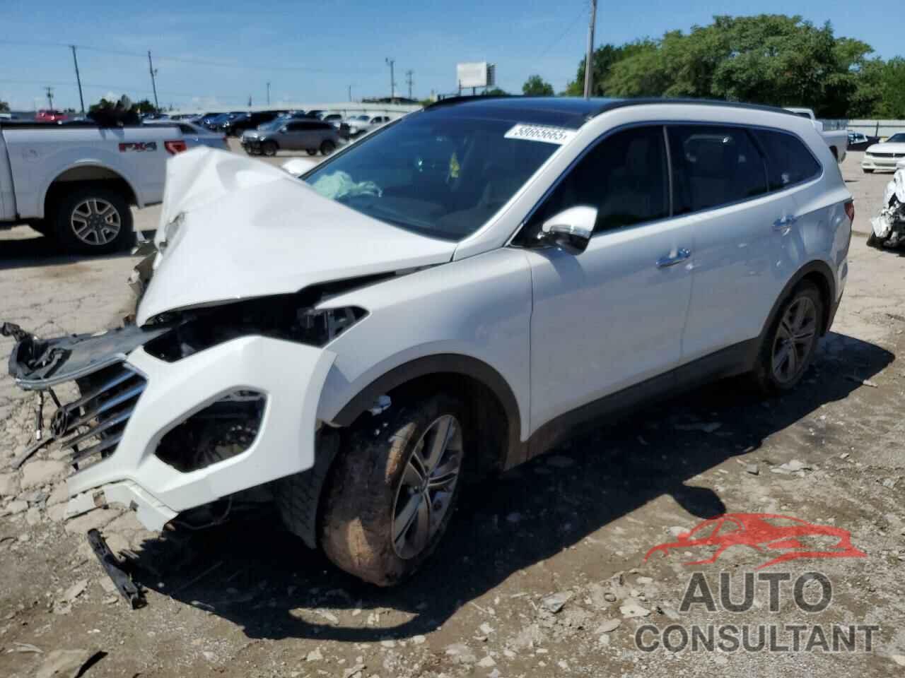 HYUNDAI SANTA FE 2014 - KM8SR4HF8EU080562