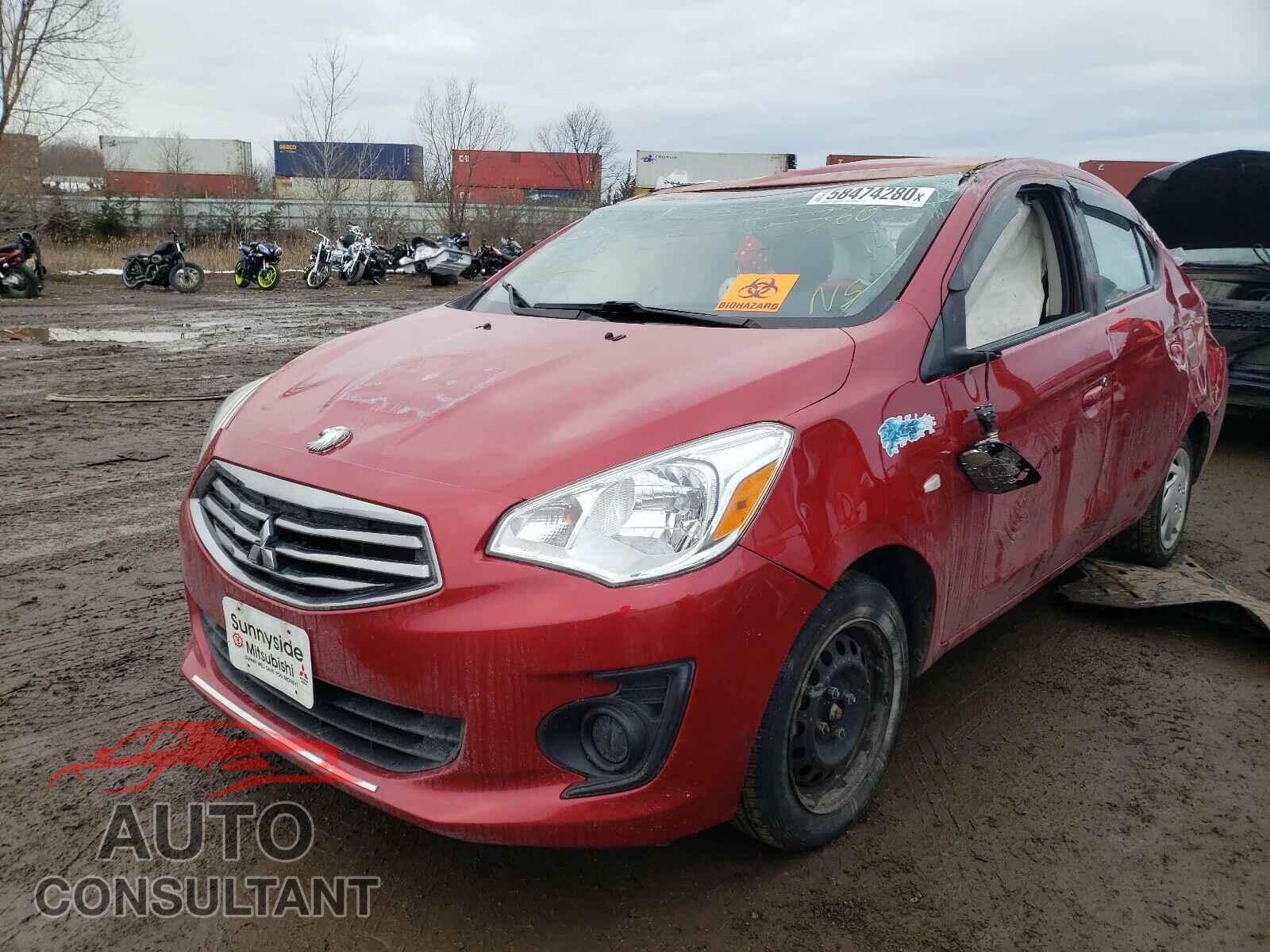 MITSUBISHI MIRAGE 2017 - ML32F3FJXHHF20041