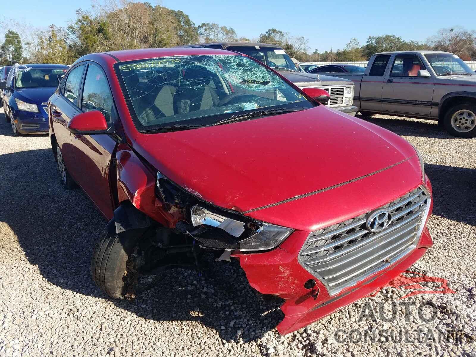 HYUNDAI ACCENT 2019 - 3KPC24A39KE040837