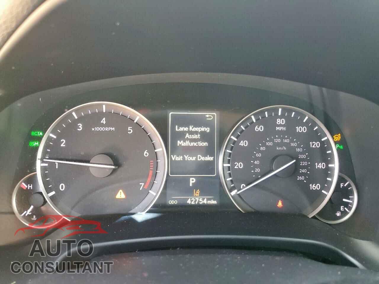 LEXUS RX350 2019 - 2T2BZMCA5KC191929